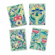 Djeco Pastel Scratch Boards - Fantasy Garden