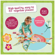 Peaceable Kingdom Shimmery Fairy Floor Puzzle