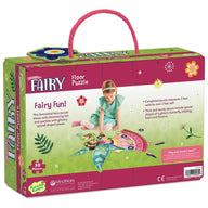 Peaceable Kingdom Shimmery Fairy Floor Puzzle