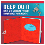 Peaceable Kingdom Invisible Ink Diary - Top Secret