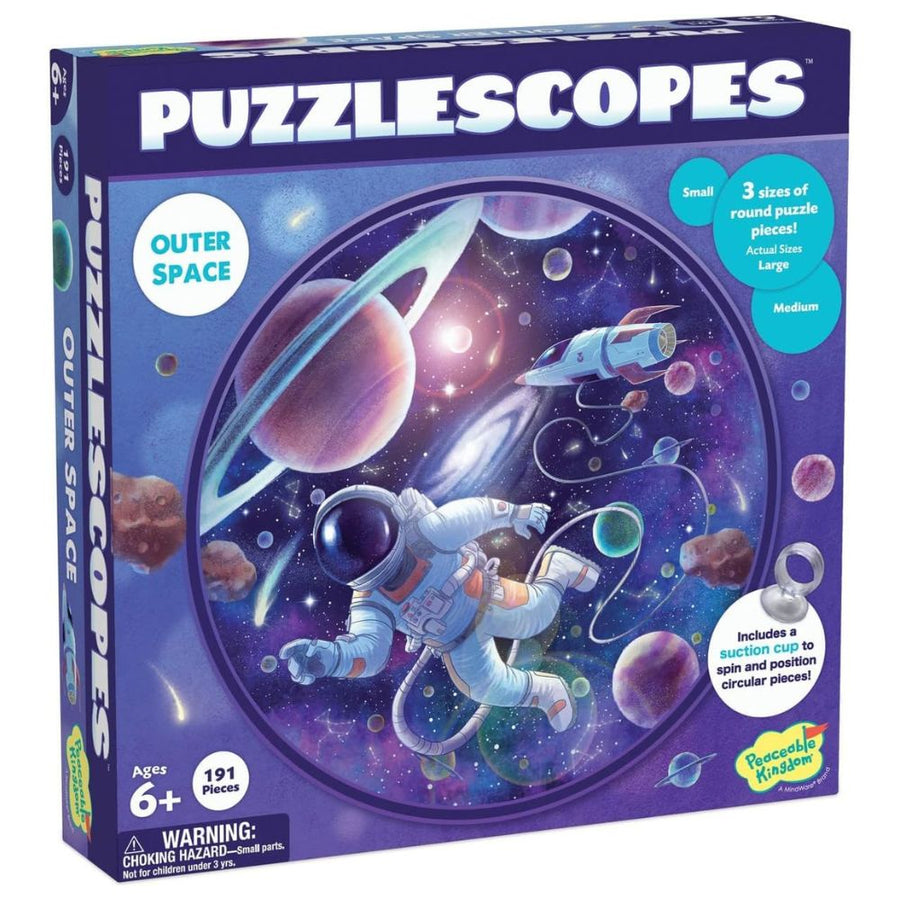 Peaceable Kingdom Outer Space Puzzlescopes