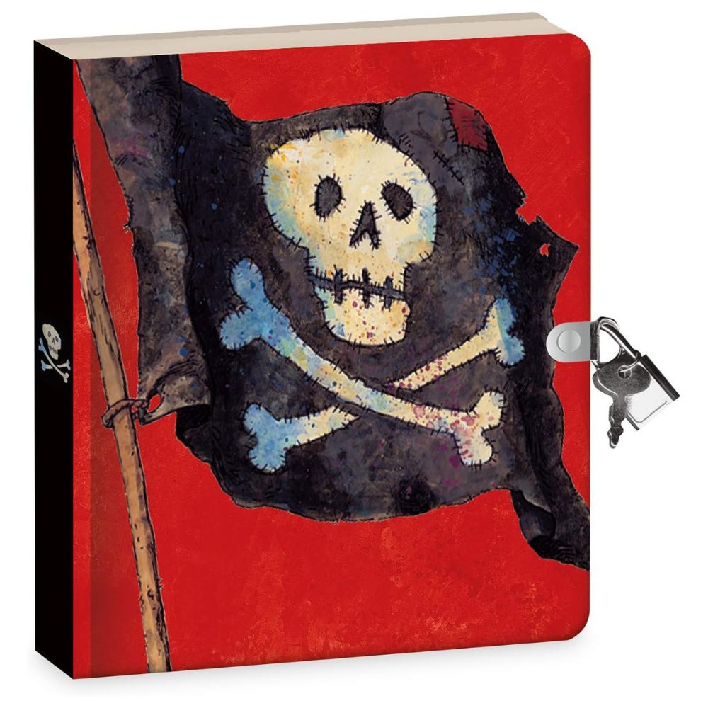 Peaceable Kingdom Pirates Lock and Key Diary