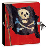 Peaceable Kingdom Pirates Lock and Key Diary