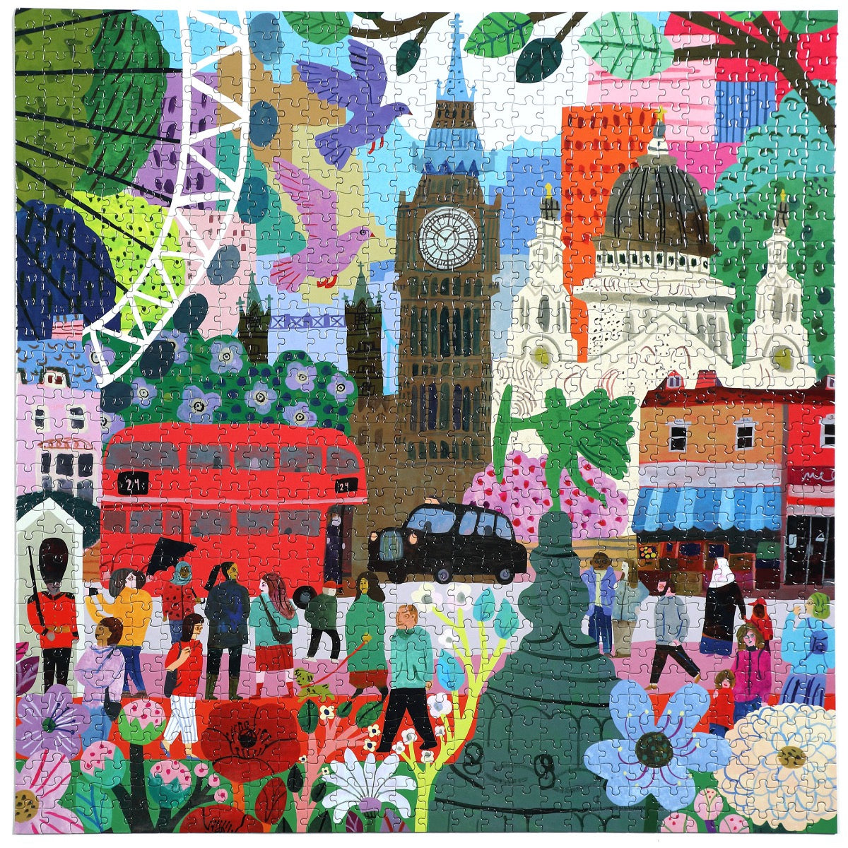 Eeboo 1000 Piece Puzzle - London Life