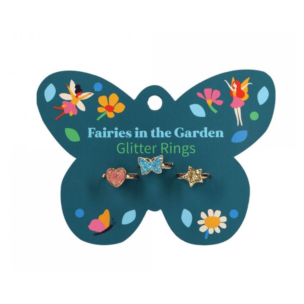 Fairies glitter rings