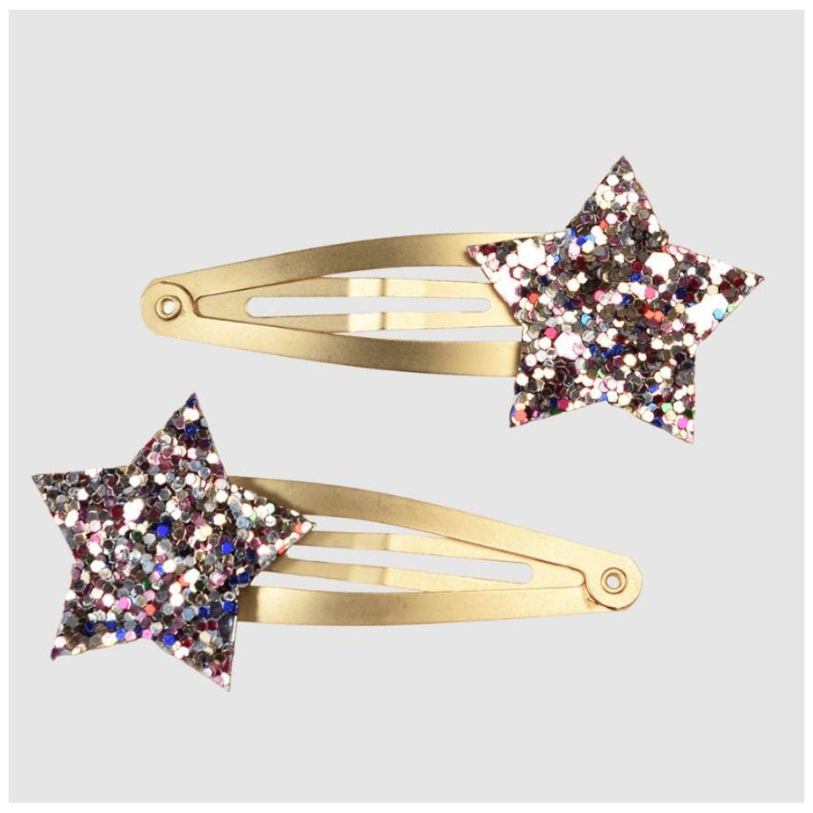 Rex London Fairies In The Garden Glitter Star Hair Clips