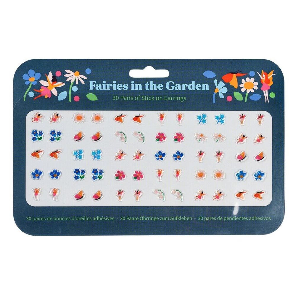 Rex London Fairies In The Garden Stick On Earrings