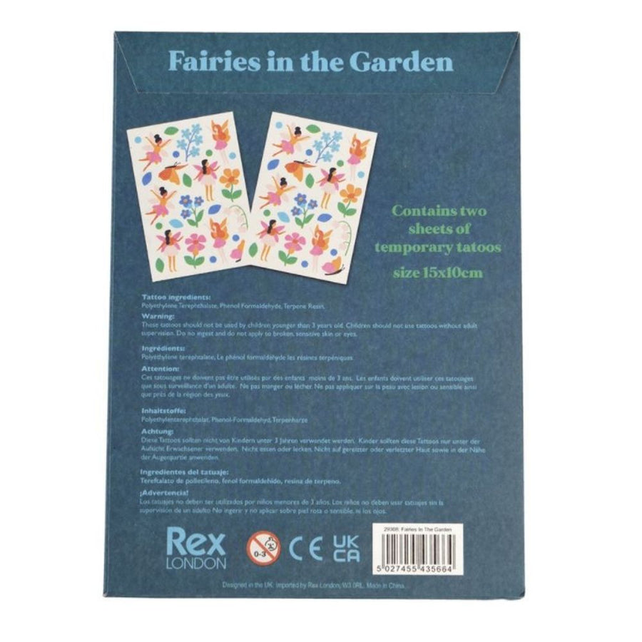 Rex London Fairies In The Garden Tattoos