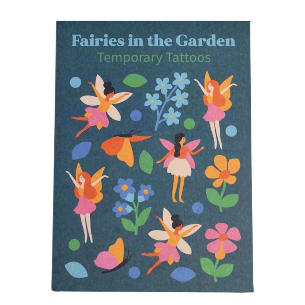 Temporary tattoos fairies in the garden