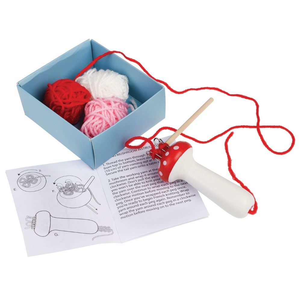 Rex London Knitting Mushroom