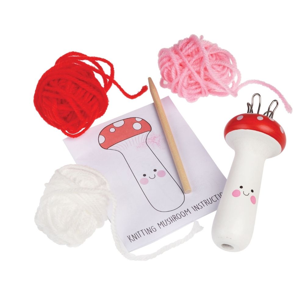 Rex London Knitting Mushroom