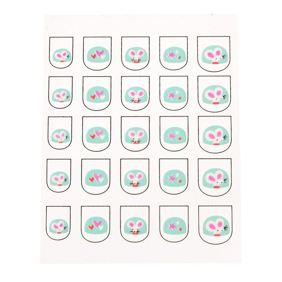 Mimi and Milo nail stickers