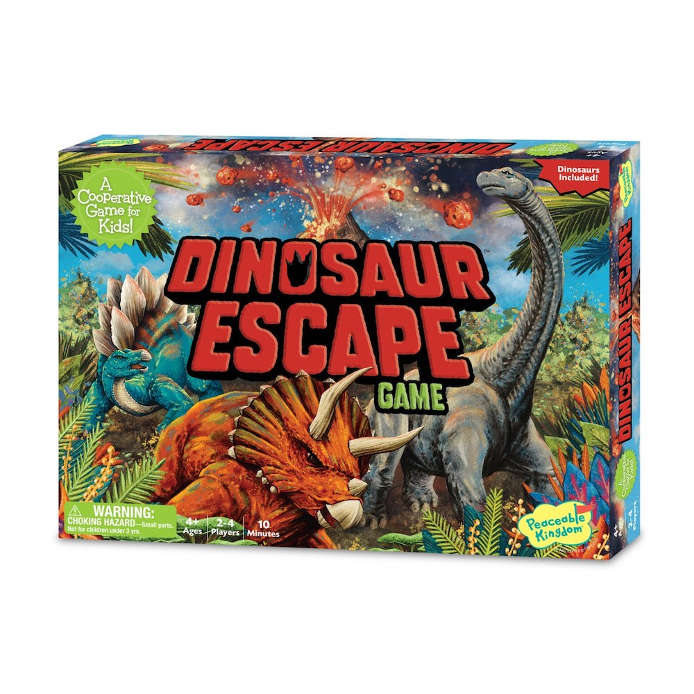 Dinosaur Escape - Peaceable Kingdom Cooperative Game