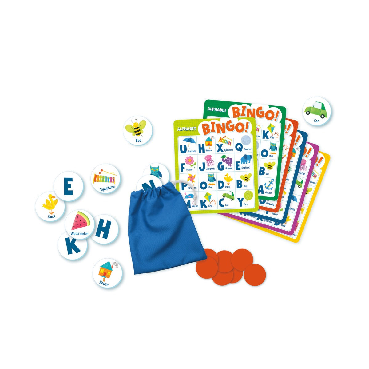 Peaceable Kingdom Alphabet Bingo
