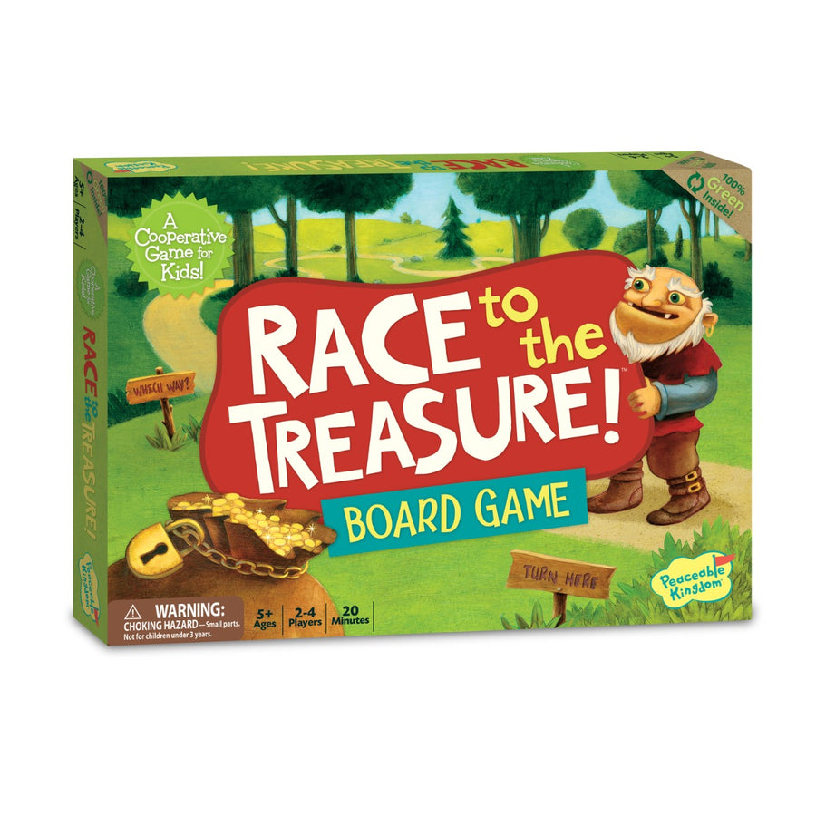 Race to the Treasure - Peaceable Kingdom Cooperative Game