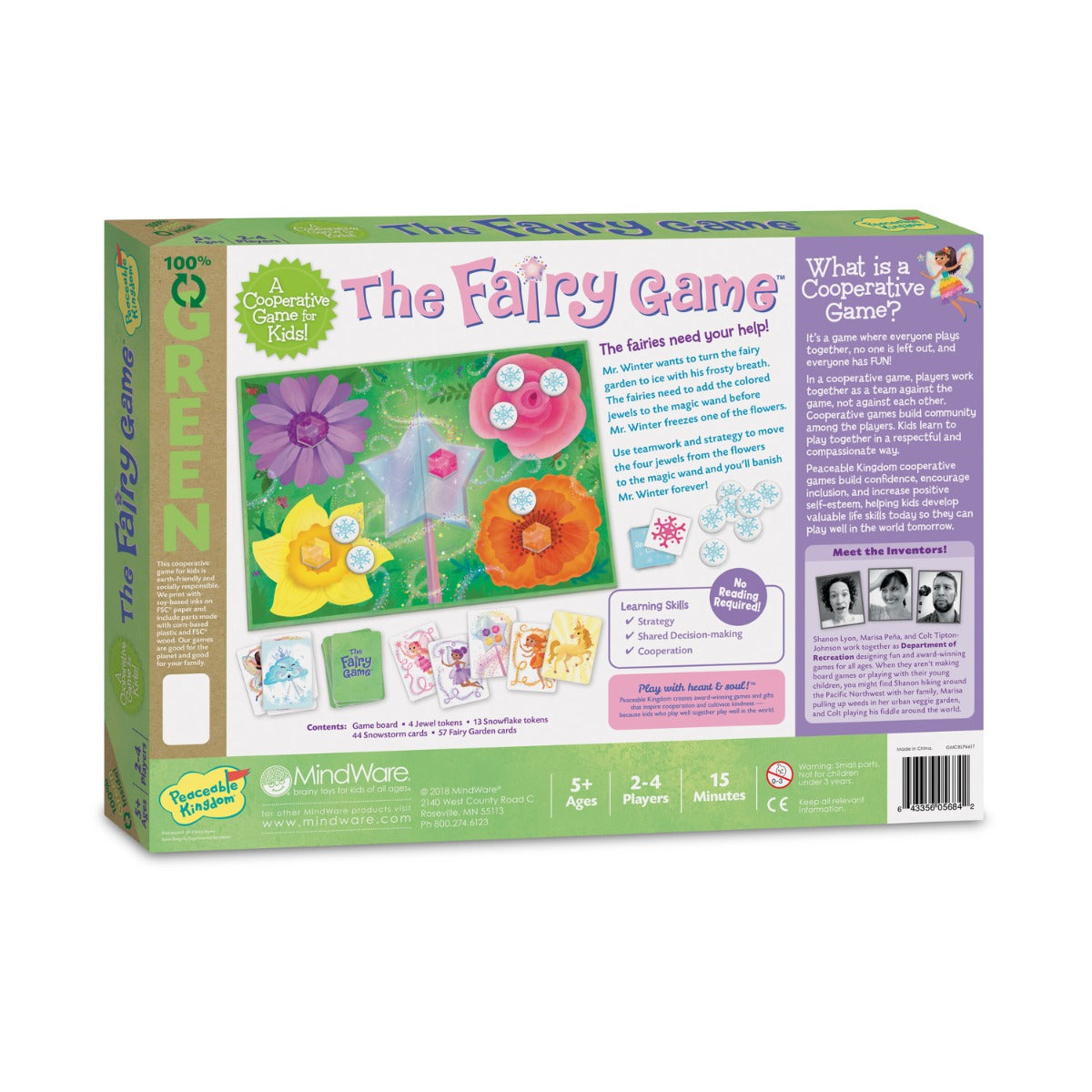 The Fairy Game - A Peaceable Kingdom Cooperative Game