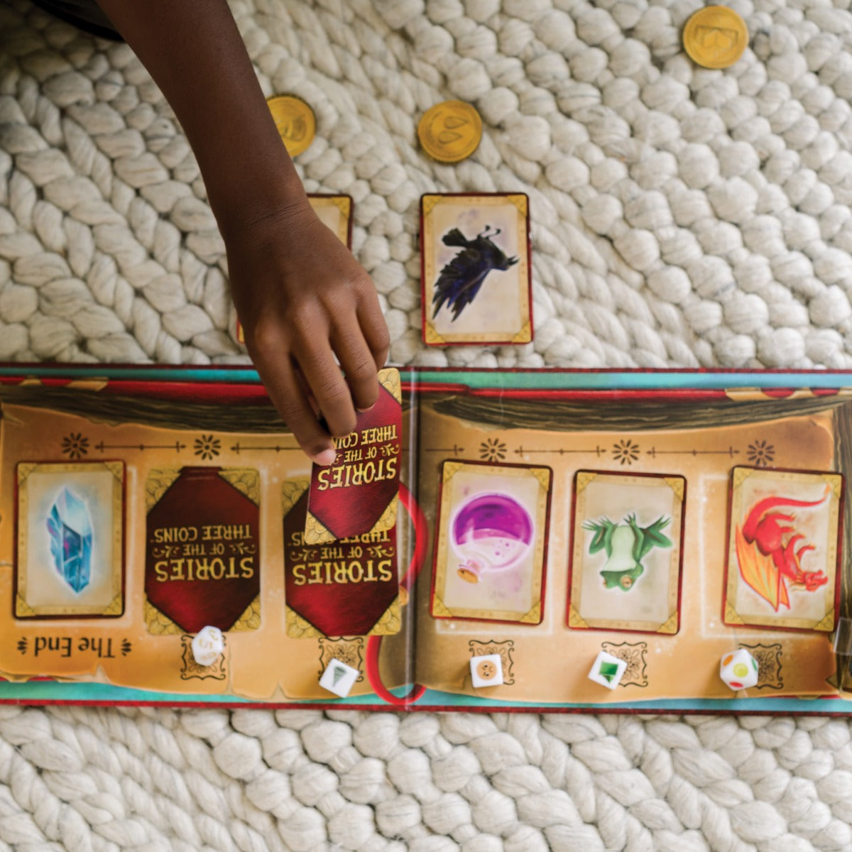 Stories of The Three Coins - A Peaceable Kingdom Cooperative Game