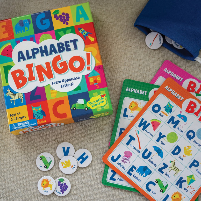 Alphabet Bingo | Peaceable Kingdom | Educational Games at Crafts4Kids ...