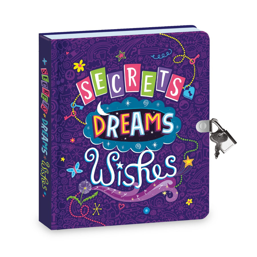 Peaceable Kingdom Secrets, Dreams and Wishes Locked Diary