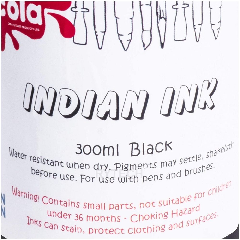 Scola Indian Ink 300ml - Black
