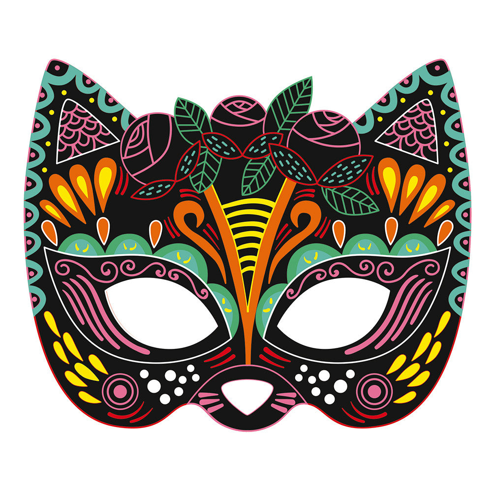 Janod Scratch Art - Party Masks