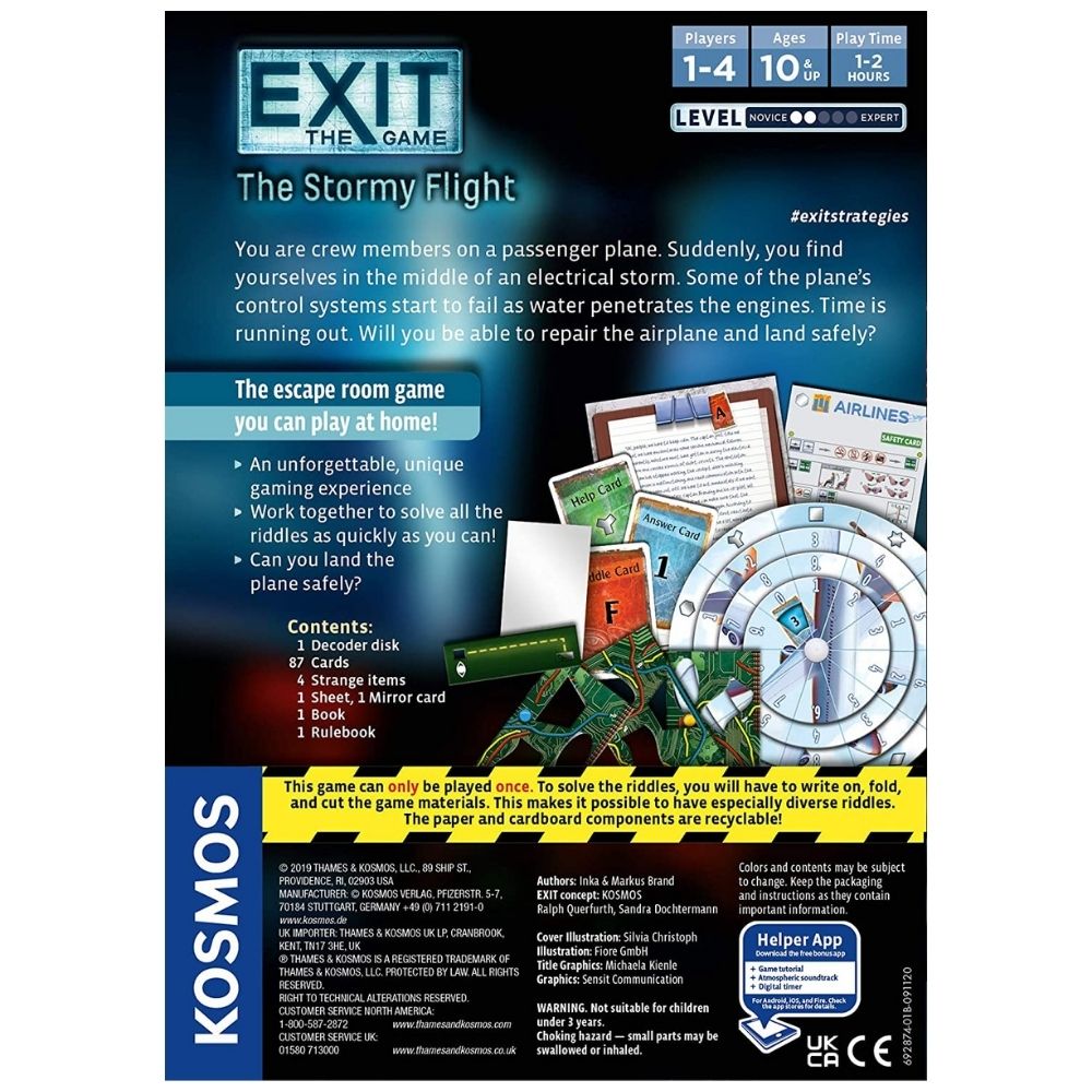 EXIT Game : The Stormy Flight