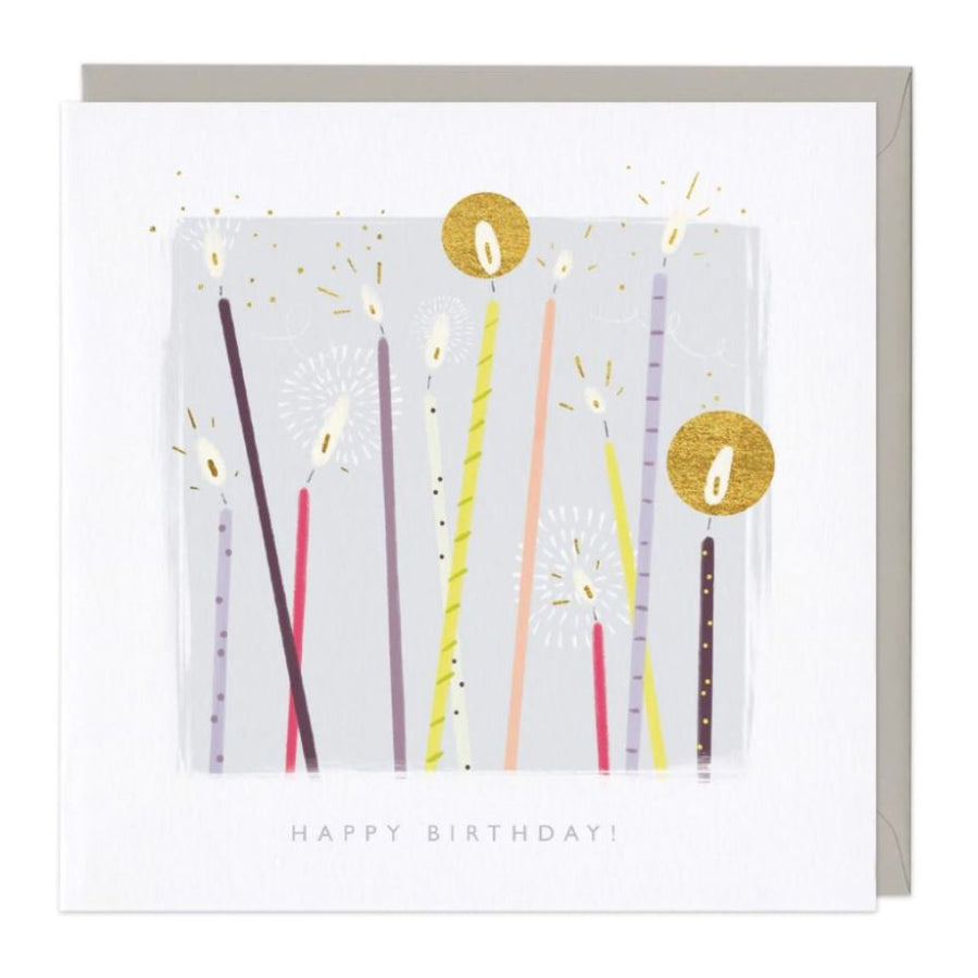 Whistlefish Sparkling Candles Birthday Card